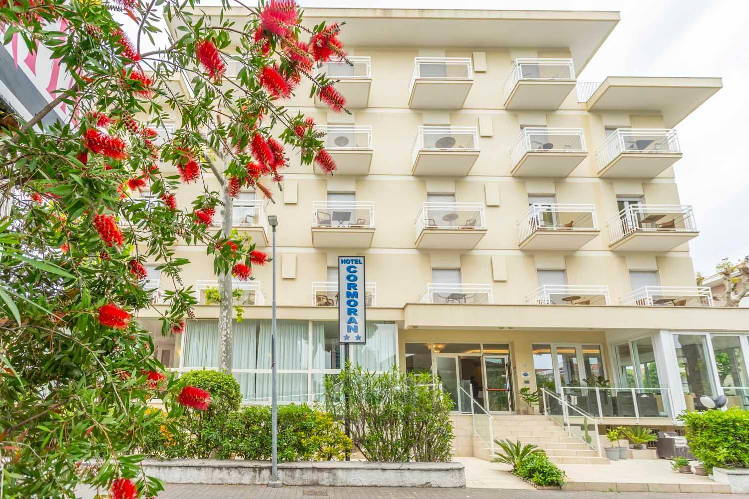 Hotel Cormoran Riccione Eksteriør billede